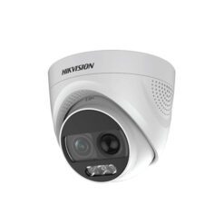 DS-2CE72DFT-PIRXOF กล้องวงจรปิดระบบอนาล็อค Hikvision ทรง Turret ความละเอียด 2 MP (ColorVU)