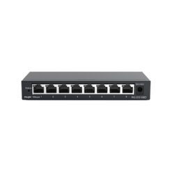 (RG-ES108D) Ruijie 8-Port  unmanaged Switch, 8 10/100base-t Ethernet  RJ45 Ports , Steel Case