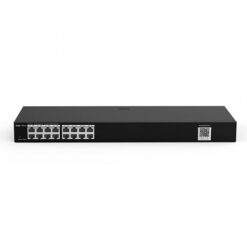 (RG-ES216GC) Ruijie 16-Port Gigabit Smart Switch, 16 Gigabit RJ45 Ports,19-inch Rack-mountable Steel Case