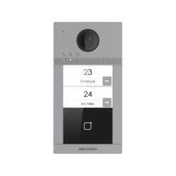 เครื่องอินเตอร์คอม INTERCOM 2 Button Metal Villa Door Station รุ่น DS-KV8213-WME1(B)