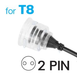 จุกยึดขั้วหลอดไฟกันน้ำ T8 2Pin