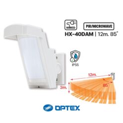HX-40DAM เซ็นเซอร์กันขโมย OPTEX (ภายนอกB ZONE)