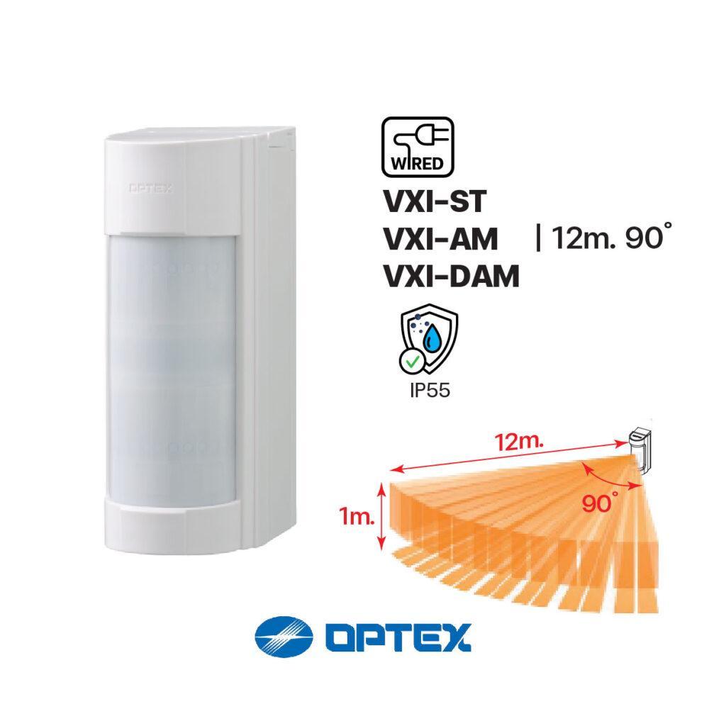 VXIST/AM/DAM เซ็นเซอร์กันขโมย OPTEX (ภายนอกB ZONE) บริษัท อินไซเดอร์