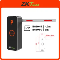 BG1045/60 L/R ZKteco ไม้กั้นทางรถยนต์ ยาว4.5-6เมตร