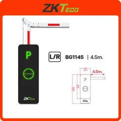 BG1145 L/R ZKteco ไม้กั้นทางรถยนต์ ยาว4.5เมตร