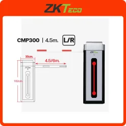 CMP300 ZKteco ไม้กั้นทางรถยนต์ ยาว4.5-6เมตร