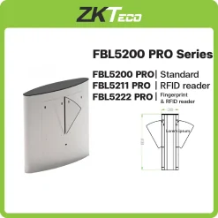 FBL5200/5211/5222 ZKteco FBL5200 Series เครื่องกั้นคนเข้า-ออก
