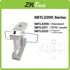 SBTL2200/2211/2222 ZKteco SBTL2200 Series เครื่องกั้นคนเข้า-ออก
