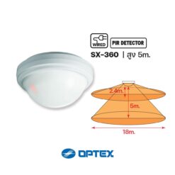 SX-360 เซ็นเซอร์กันขโมย OPTEX (ภายในติดเพดานC ZONE)