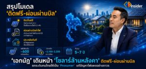 โซลาร์ล้านหลังคา 2569 รัฐดัน “ติดฟรี-ผ่อนผ่านบิล” ช่วยประชาชนลดค่าไฟ