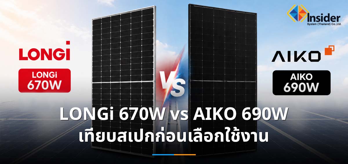 ขนาดแผงโซล่าเซลล์ 700W